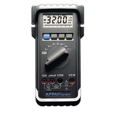 China APPA 67 Range Automatic Residential LCD Digital Multimeter AC/DC Tester Meter APPA67CBAPC for sale