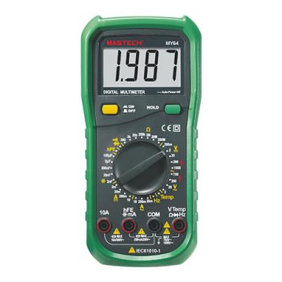 China Mastech MY64 Multimeters LCD Display Digital Auto Ranging Multimeter For Sale MY64CBGLO for sale