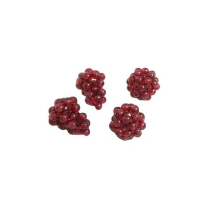 China Crystal Natural Garnet Flower Handwoven Balls Separated Beads Loose Beads Grape Shape Pendant Jewelry DIY Hardware Accessories for sale