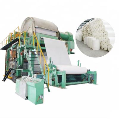 China Factory Making Machinery Small For Small Business Ideas Toilet Paper Tissue Paper Machine for sale