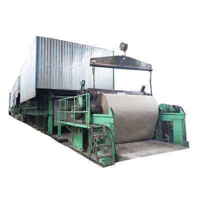 China factory waste paper carton paper making machine reuse price for sale