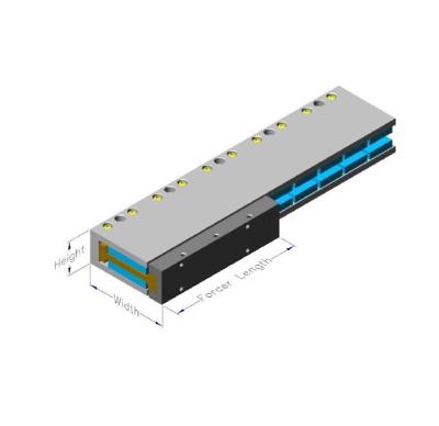 China Moto New Land High Performance Halbach Magnet Array Linear Motor Motion Platform Multi-axis Components for sale