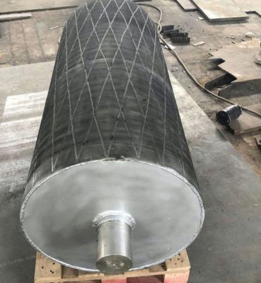 China Reliable operation permanent stationary drum magnet for fine removal of iron particles from fine powder in housing used in grain, plastic, ceramic, etc. for sale