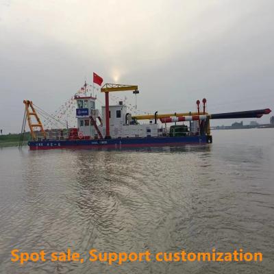 China 16-24 inch ontladingsdiameter voorplaat Csd Dredger Cutter Head Dredger voor het baggeren van zand en slib Te koop