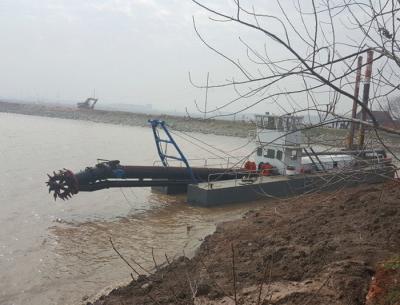 China WN350 30kw Pump Mud Dredging Boat For Waterway Maintenance And Navigation for sale