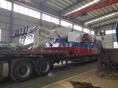 China 8 Cbm Capacidad de 60kw Máquina cortadora de malezas de poder para la recolección de acuarela en el río en venta