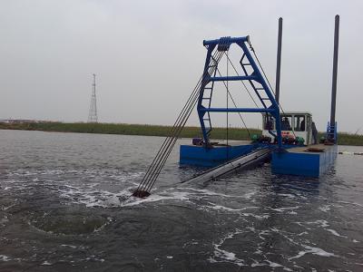 China Medium Capacity 12inch 200m3/h Dredging Vessel for Dredging Equipment/River Sand Mining for sale