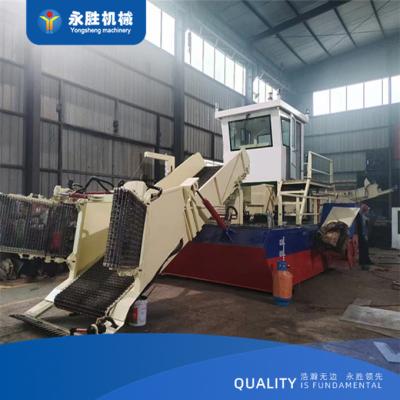 China 70kw Power Water Weed Harvester  Used To Collect And Clean River Aquatic Plant Harvester for sale