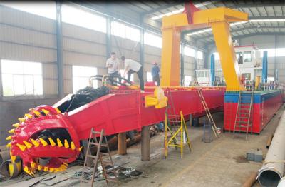 China 50kw 20inch Csd Dredger Equipment Is Designed To Be 36 Meters Long Used For River Dredging for sale