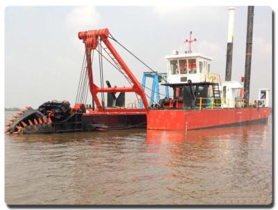 China Diesel Engine Hydraulic Cutter Sand Dredging Machine Non self propelled dredger Equipment for sale