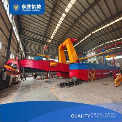 China Yongsheng 16 inch Motor Powered Cutter Suction Dredger New Energy is More Energy-efficient for sale