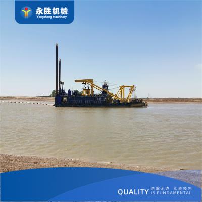 China 550T 12 Inch Algerian Cutter Suction Dredger  For River Sand Extraction And Gold Selection for sale