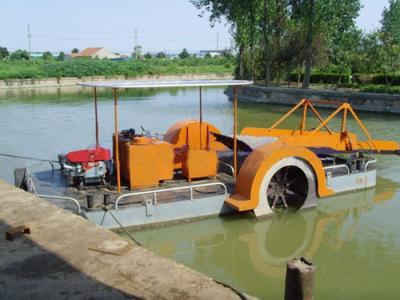 China 12 Cubic Capacity Of Aquatic Weed Harvester For River Waterweed Reed Harvester for sale