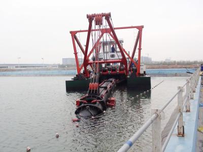 China 300mm 12 Inch 1500 M3/H Suction Small Sand Dredger Ship With 1500 M Discharge Distance for sale