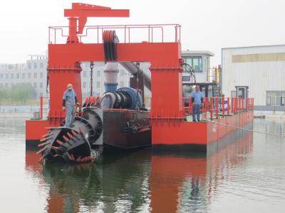 China SGS Inspection Cutter head Suction Dredges with 3800 M3/h Double Dredging Pumps for sale