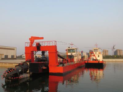 China High Performance 20 inch 700 cbm/h Solid Sand Suction Hydraulic Cutter Suction Dredger with Spud Carriage for Dredging for sale