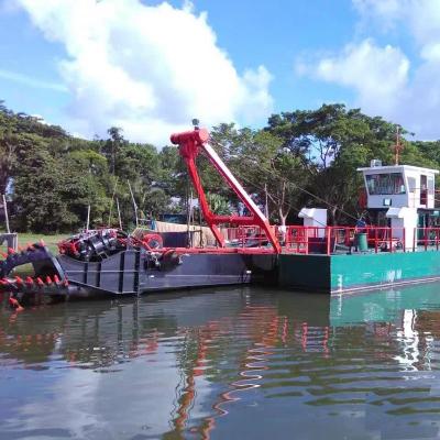 China Engineer Overseas Service 26 inch YSCSD650 1400 cbm/h Hydraulic Cutter Suction Sand Dredger with 2 km Discharge Distance Te koop