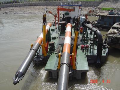 China 700 mm Kleine rivier Kleine zanddredger voor zanddredgen uit rivier- of zeesanddredgenproject Te koop