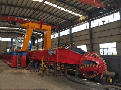 China Working Capacity 500 Cbm/H Driven Diesel Engine Customizable Cutter Suction Sand Dredger for sale