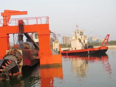 China Non Self Propelled 18 Inch Hydraulic Cutter Suction Sand Mining Dredger For Sand Dredging From Sea Or Lake for sale