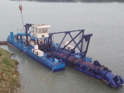 China Cutter Head Equipped 20 inch Sludge Dredging Vessel with Hydraulic Systems Controlling and GPS Navigation for sale