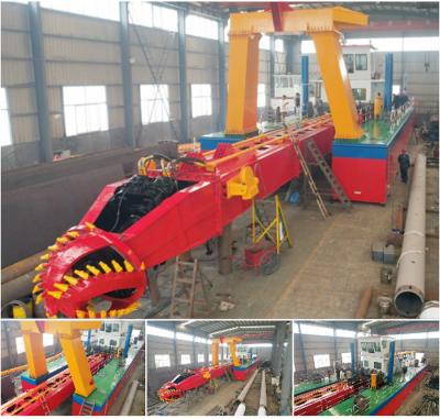 China Diesel Engine High Performance 8 Inch To 26 Inch Cutter Suction Dredger For Sand Extraction From River Pond Sea for sale