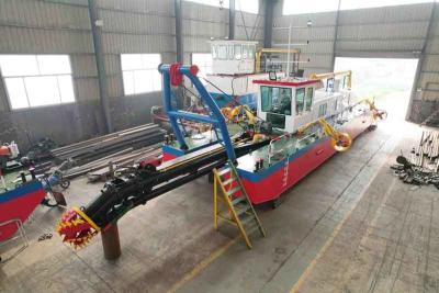 Κίνα Επαγγελματικό 8 ίντσες έως 26 ίντσες Cutter Suction Dredger Εξοπλισμός για την εκτόξευση λάσπης που τροφοδοτείται από Cummins Marine Engine 200 cbm / h έως 1500 cbm / h στερεή άμμο εκτόξευση προς πώληση