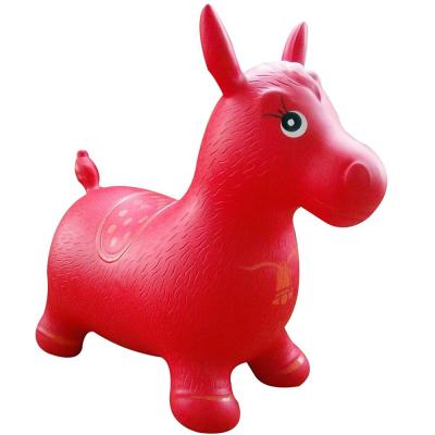 China Toy Jumping Hopping Inflatable Ride-on Cow Bouncy Animal Inflatable Kids Play 2019 for sale