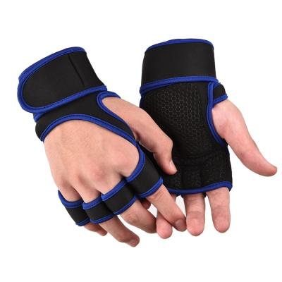 China Durable High Quality Custom Weightlifting Gym Gloves Exercise Fitness Gloves With Gel Padded Foam for sale