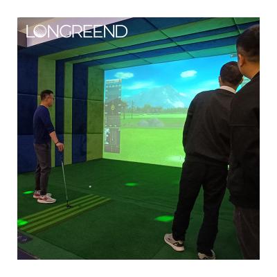 China LONGREEND 3D Indoor Golf Trainer For Home Or Office To Improve Golf Skills Customized Size for sale