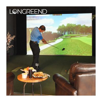 China Factory Direct LONGREEND Golf Simulation Indoor Golf Simulator Equipment Custom Request for sale