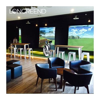 China LONGREEND Korean Genuine Indoor Golf Simulator Putting Practice Home Golf Equipment Custom Application for sale