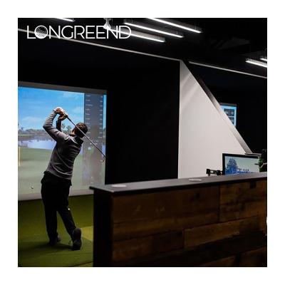 China LONGREEND System Installation Infrared Golf Simulator Equipment High Definition Indoor Golf Sim Customized Size for sale