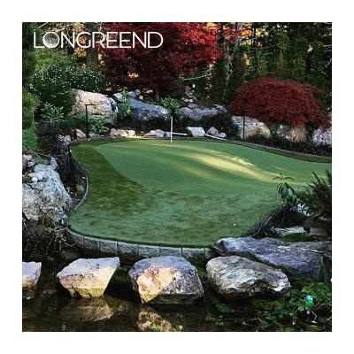 China LONGREEND Custom Outdoor Putting Mat Big Golf Training Aid Mini Customized Golf Putting Green Size for sale