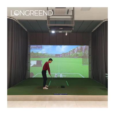 China LONGREEND Luxury Business Simulated Golf Teaching Golf Choice First Indoor Golf Custom Size for sale