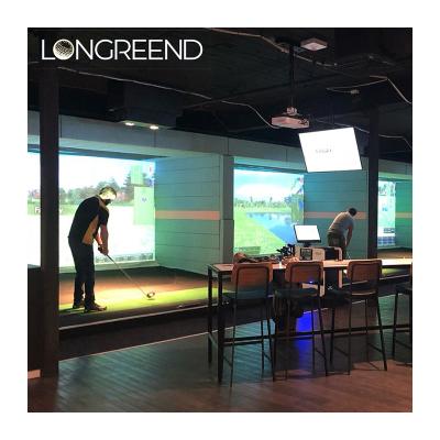 China LONGREEND Indoor Golf Recommended Golf Infrared Golf System Custom Size for sale