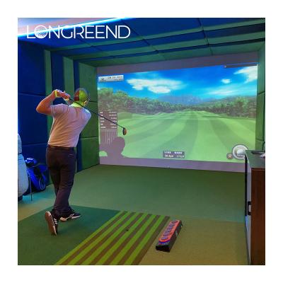 China LONGREEND Golf Simulator Indoor Family Golf Simulator Custom Golf Application for sale