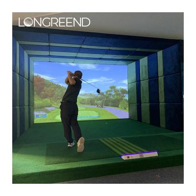 China LONGREEND Golf Simulator Indoor Simulator Putting Trainer Indoor Golf Office Custom Golf Application for sale