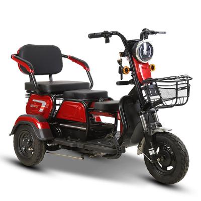 China Adulto de Para de motorizados d'electrico de moto triciclo de carga unisex three wheel electric scooter motorized motorcycle tricycle for elderly for sale