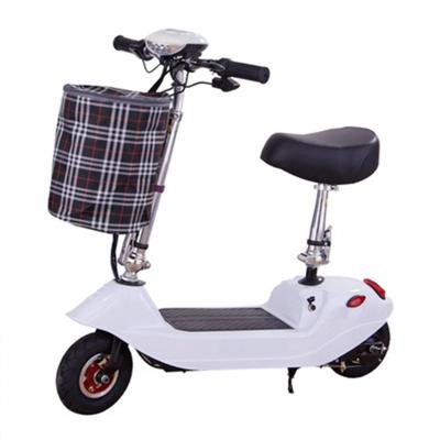 China Unisex Fashion With Seat Electric Scooter Foldable Cheap 350w Scooter for sale