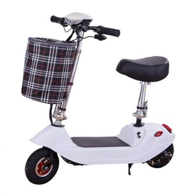 China China Unisex Cheap Electric Scooter Folding Electric Motorcycle Portable Two Wheeled Small Scooter With Baby Seat for sale