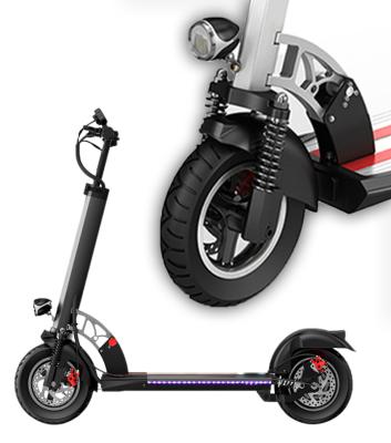 China Unisex Electric Scooter 800w48V10AH40KM Adults Double Single Portable Scooter 10 Inch Disc Brake Adult Electric Folding Scooter for sale