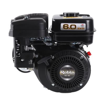 China Air Cooled Air Cooled Gasoline Engine Single Cylinder Original OHC Robin 6.0HP EX17 Gasoline Engine for sale