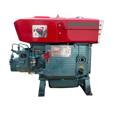 China CFU40M 40HP water-cooled single type large diesel type bush type single cylinder direct injection diesel engine for sale