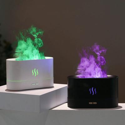 China Household Omki Specially Customized Extraordinary Sense of Touching 7 Color Fire Aroma Diffuser For Home for sale