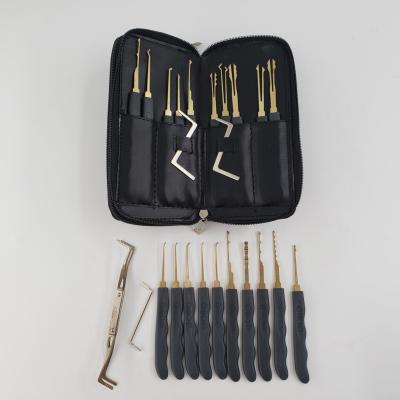 China Locksmith Tools Wholesale 24pcs Locksmith Lock Picking Set Lock Pick Set Lockpicking Tools for sale