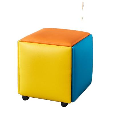 China Modern Wholesale Cubes In Stock Slice Stool 5 in 1 Slice Rubik's Cube Stool for sale