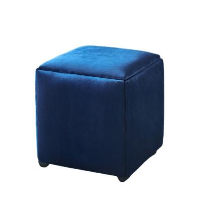 China Modern Cube Foot Rest Dining Cube Stools Multifunctional Stool Seat Rubik for sale