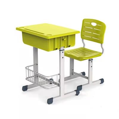 China China Supplier Single Seat Modern Student Desk And Chair Set Student Desk For School Students for sale