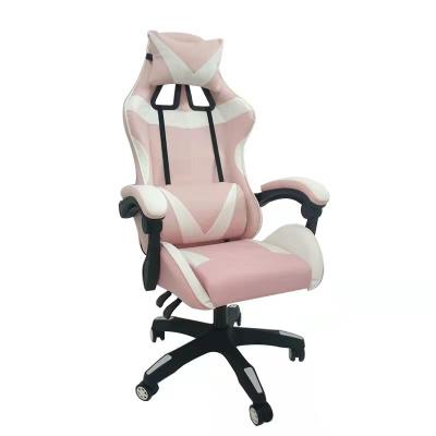 China Cooling PU Gaming Reputation Reliable Game Chair Anime Pink Leather Chair for sale